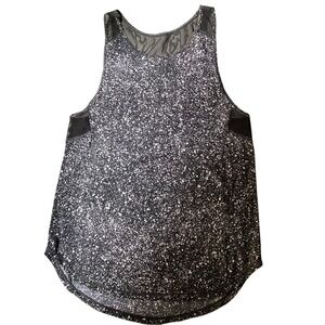 Lululemon Spatter Pattern Sculpt II Tank